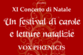 XI Concerto di Natale del Vox Phoenicis